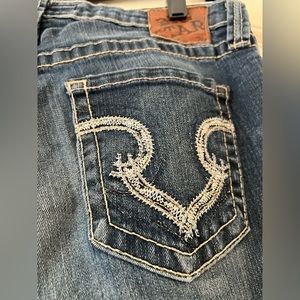 Big star Maddie bootcut flare jean stretch mid rise size 30